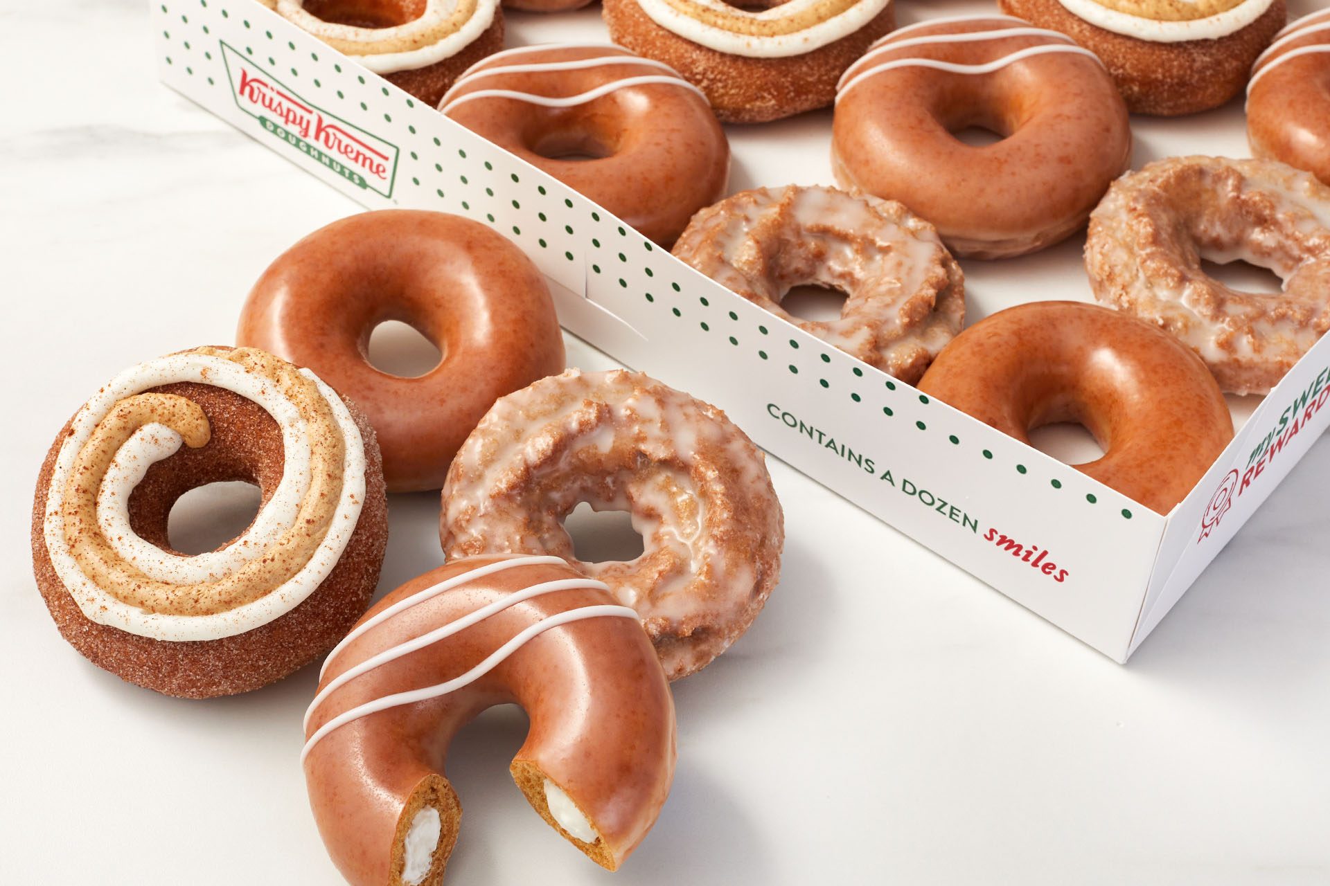 Krispy Kreme’s Fall Menu Is Here—and We Taste Tested Every Pumpkin Spice Doughnut