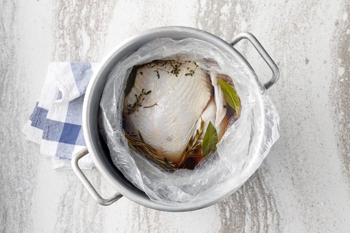 brining a turkey