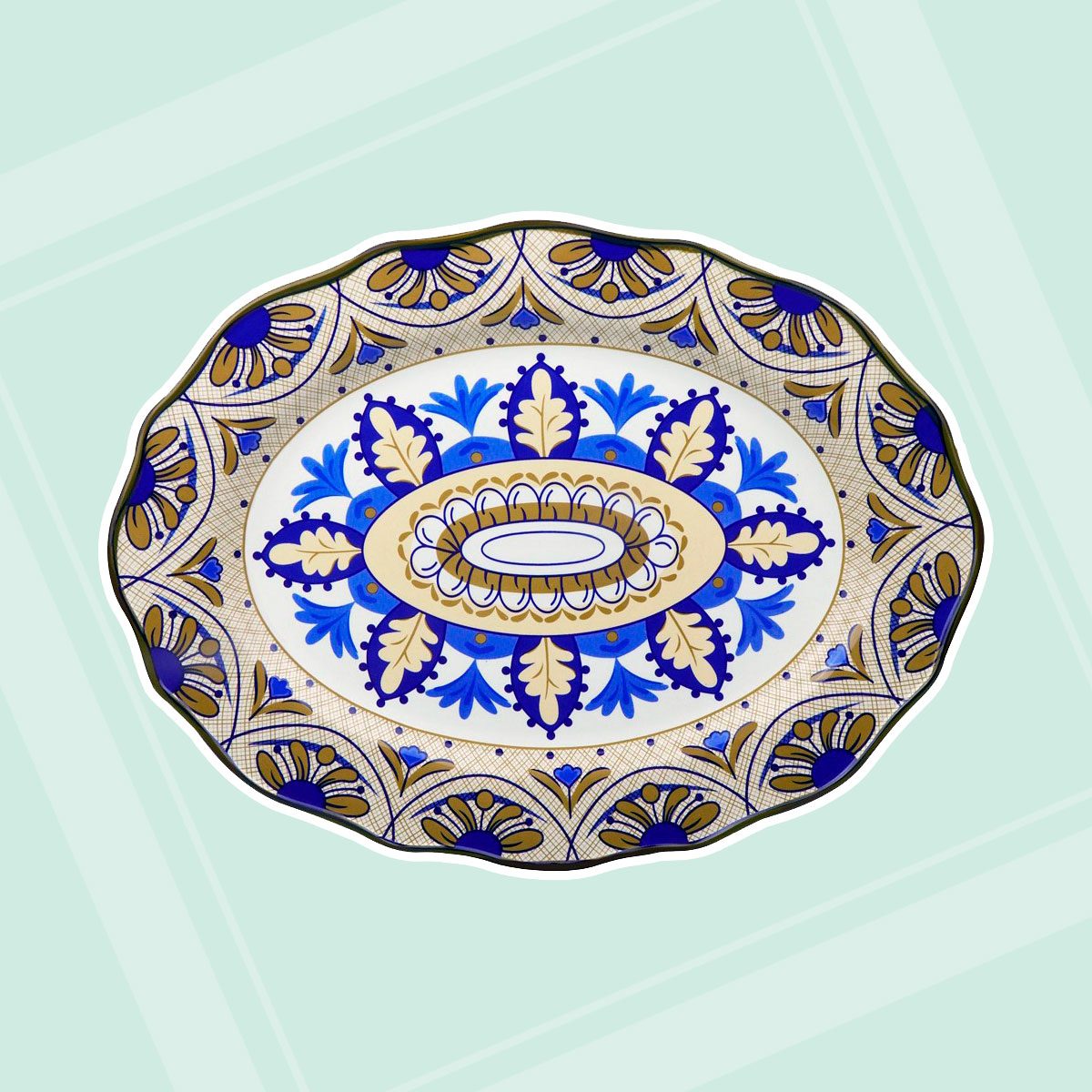 Lorren Home Trends Bimini Collection Platter