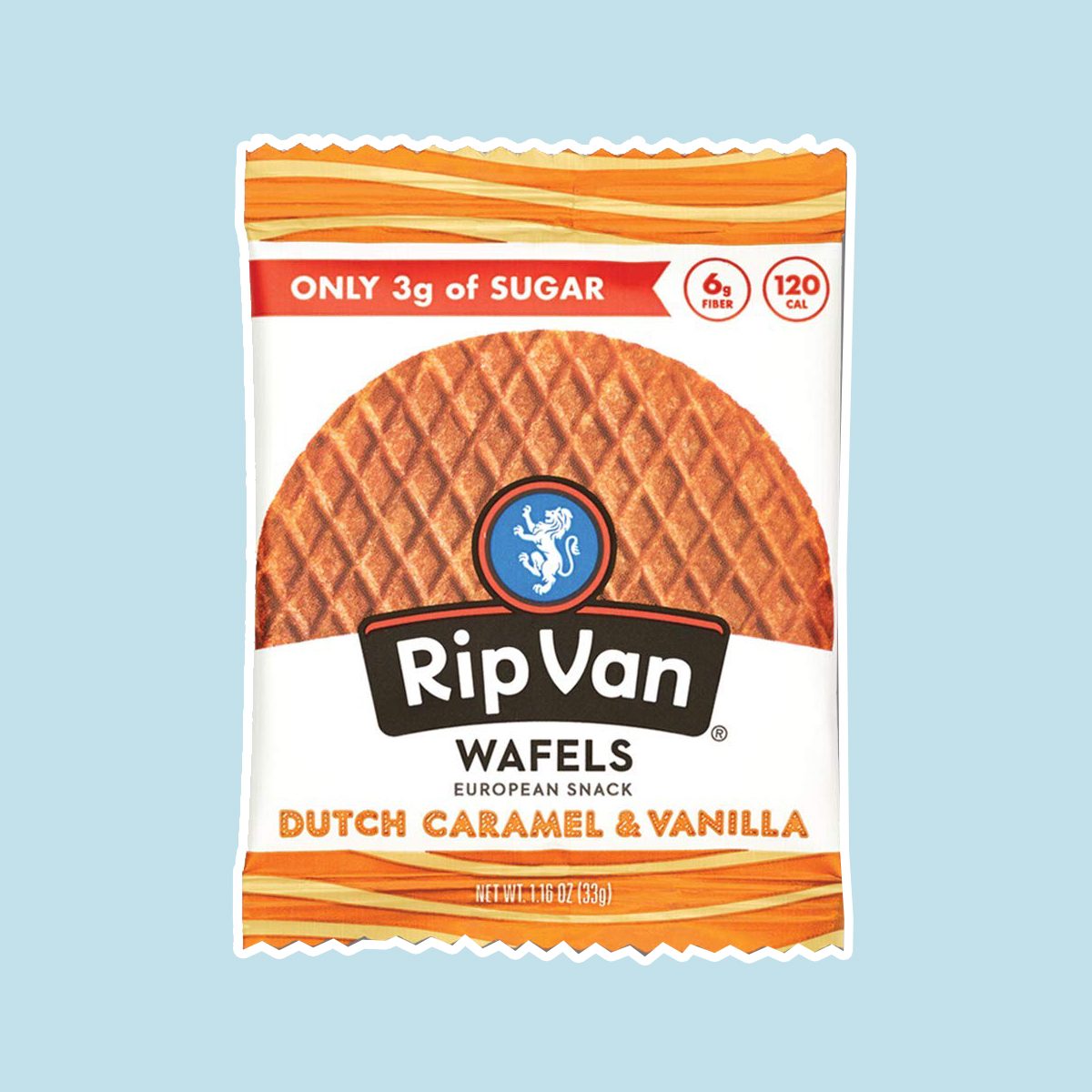 Rip Van Wafels Dutch Caramel & Vanilla Stroopwafels