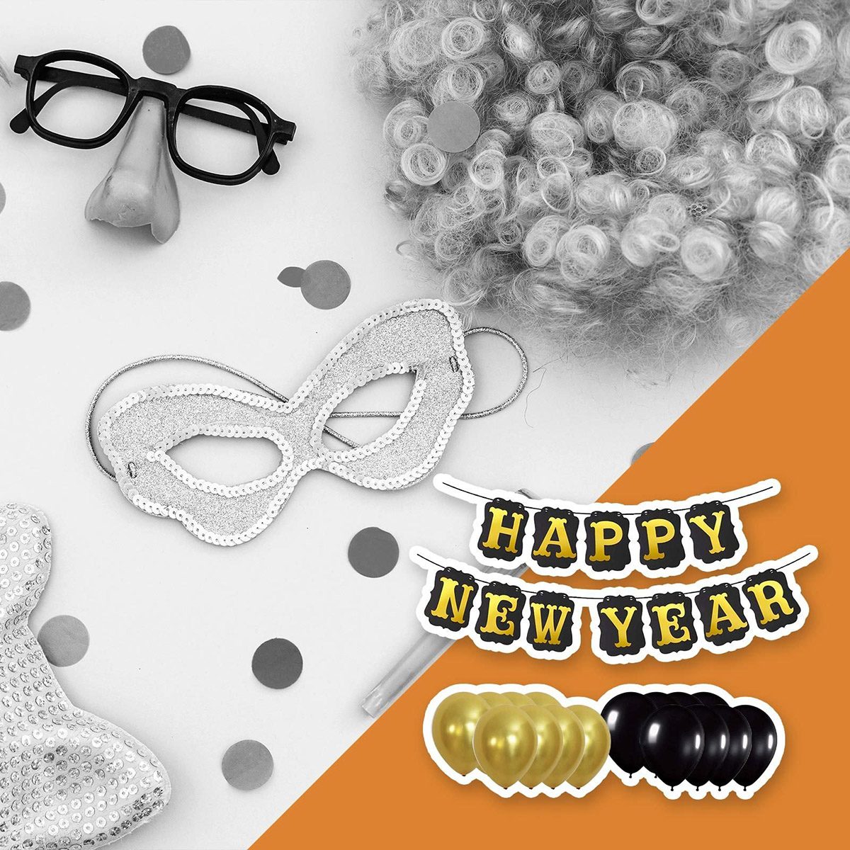 Disintegrating party supplies