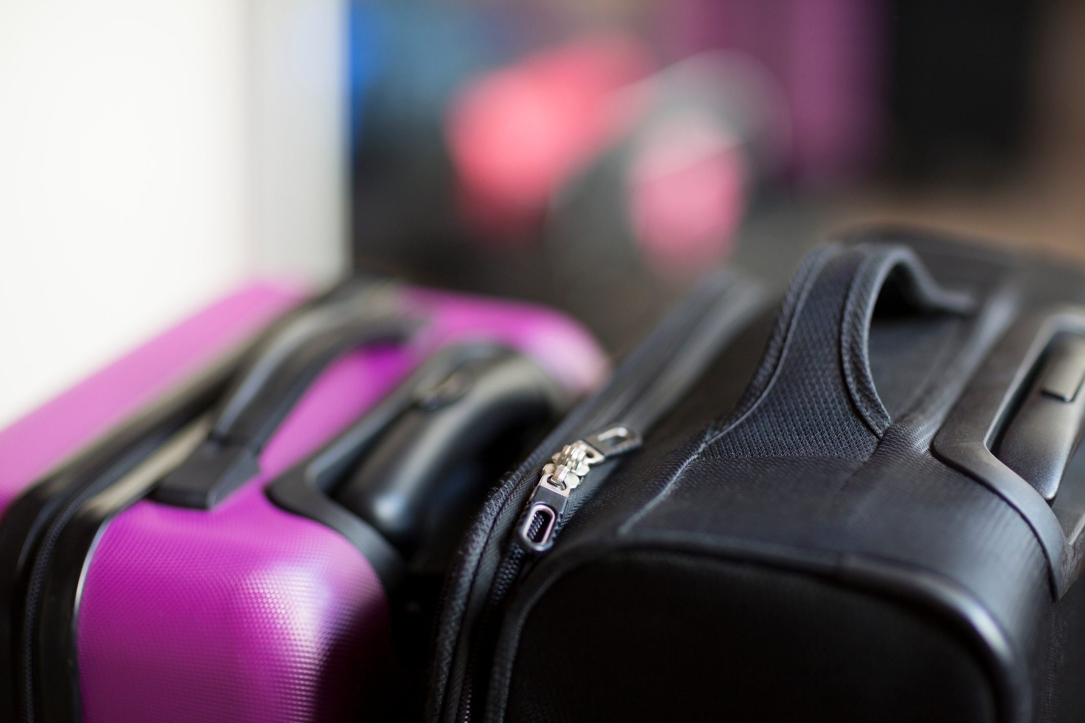 Old Luggage unused in the basement