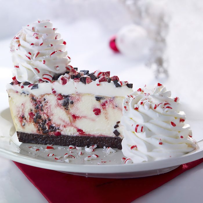 The Cheesecake Factory Peppermint Bark Cheesecake
