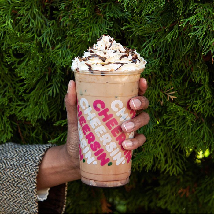 Dunkin peppermint mocha latte