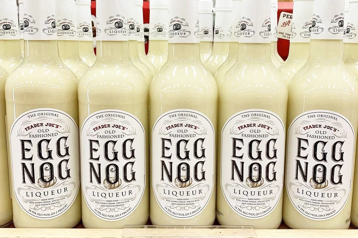 Trader Joe’s Is Selling This Eggnog Liqueur Right Now