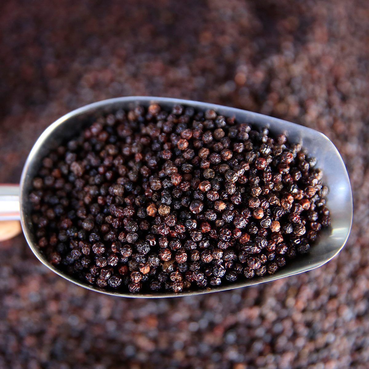indian spices Morning market in Duong Dong town Woman selling black peppercorns Close-up Phu Quoc Vietnam. (Photo by: BSIP/Universal Images Group via Getty Images)