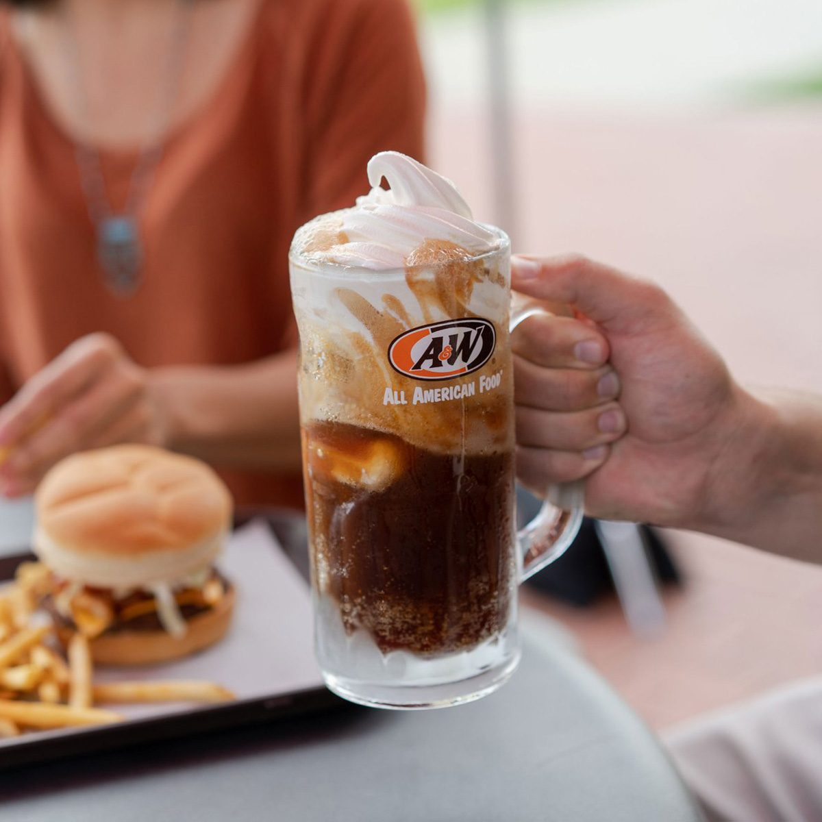 A & W Root Beer Float
