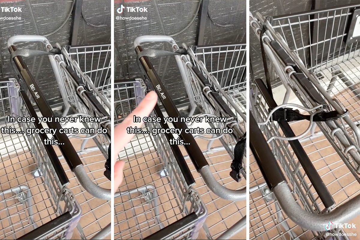 This Genius Shopping Cart Hack Will Change the Way You Grocery Shop—for Good