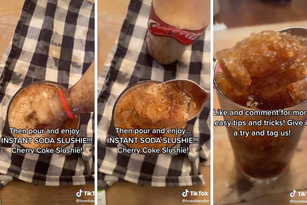 This Viral Video Shows You How to Make a Slushie with Soda