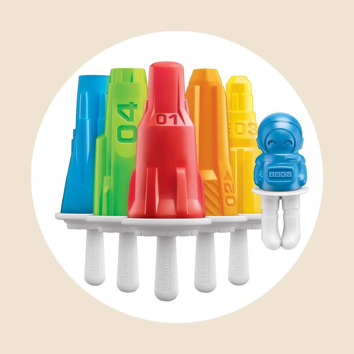 Rocket Shaped Popsicle Molds