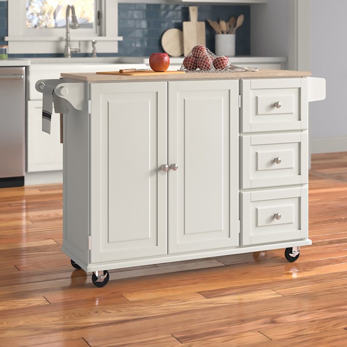 Kuhnhenn Rolling Kitchen Island