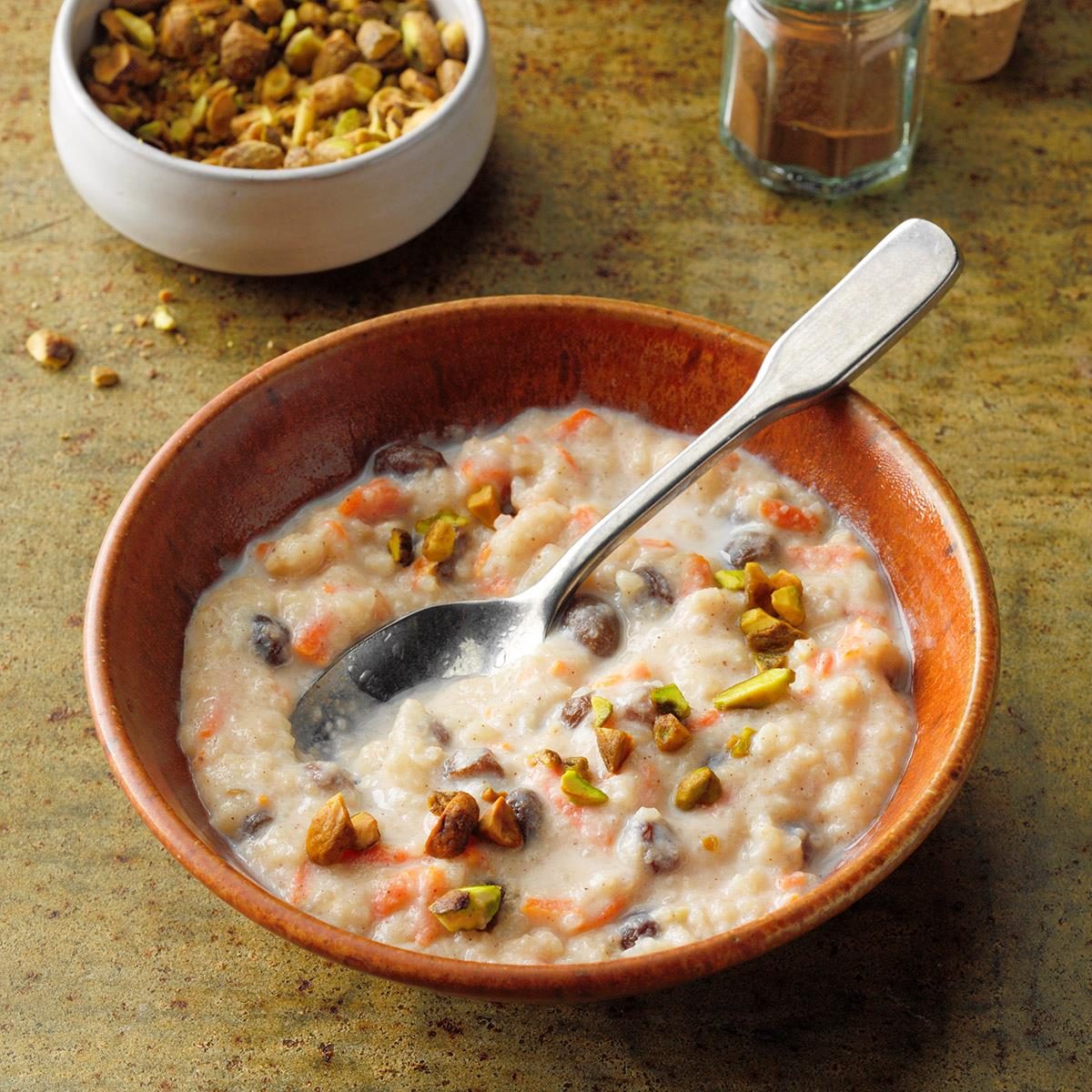 Indian Rice and Carrot Pudding