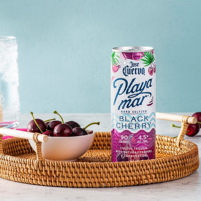 Black Cherry flavored alcoholic beverage