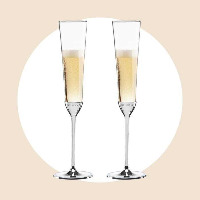 Kate Spade Champagne Flutes