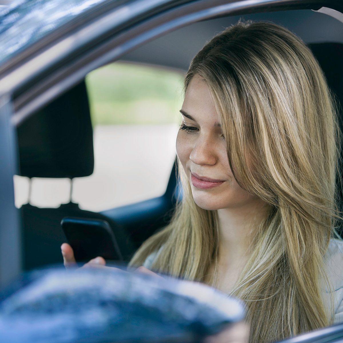 Young Woman Using Smartphone