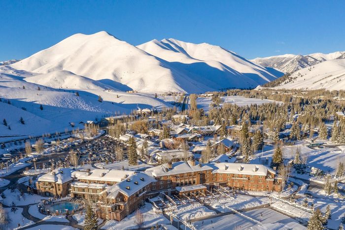 Sun Valley Resort in Winter Idaho