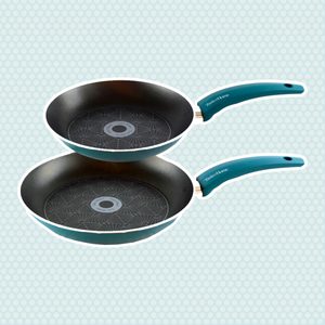 2 Piece Non Stick Aluminum Skillet Set