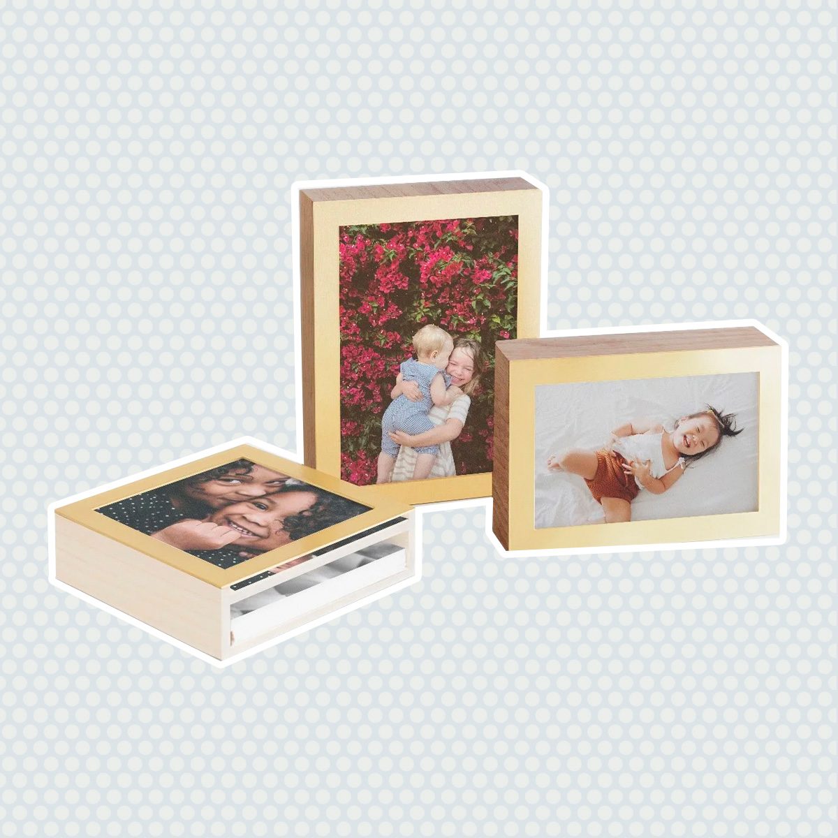 Brass Wood Display Box 1