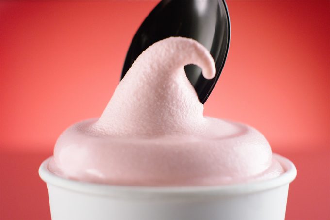 Strawberry Frosty Solo Courtesy Wendys