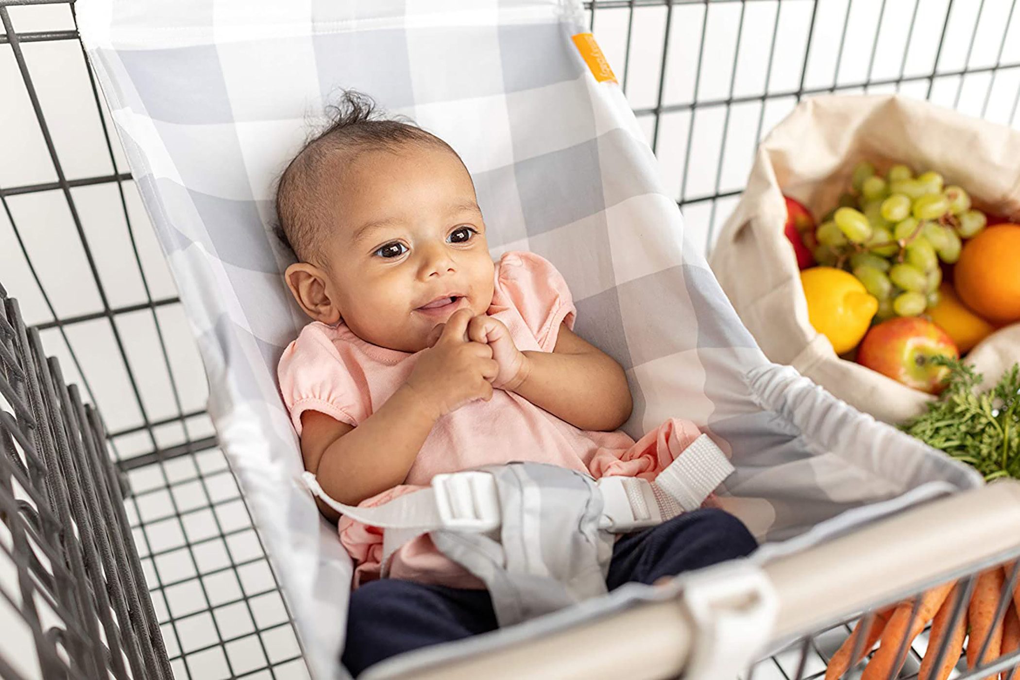 How to Grocery Shop with Your Baby or Toddler in Tow