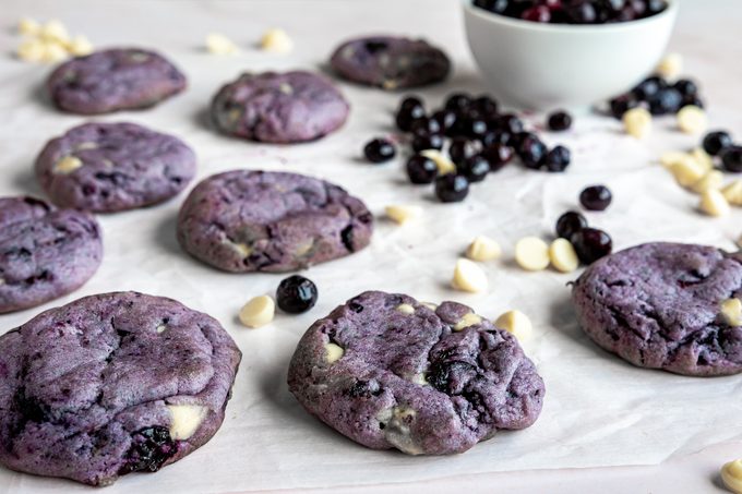 Blueberry Cookies Finished