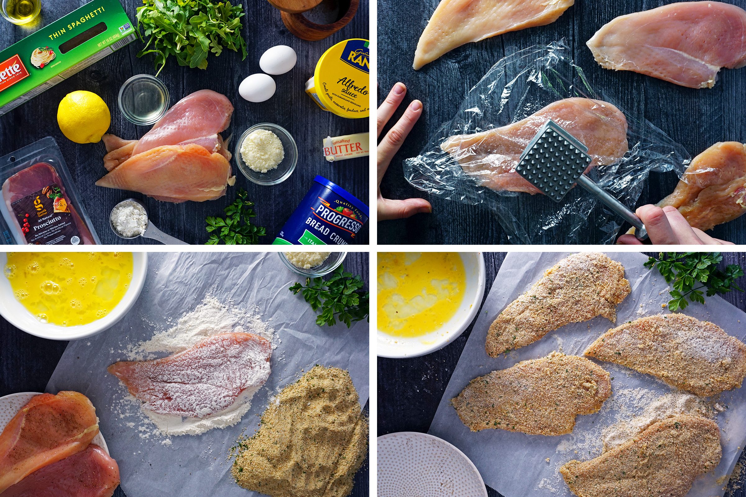 Preparing The Chicken Bellagio