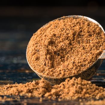 Jerk Seasoning Spilled from a Teaspoon