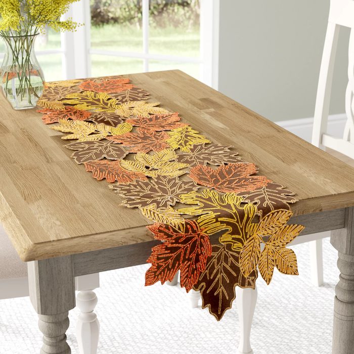 Erasmus Floral Oval Thanksgiving Table Runner Ecomm Via Wayfair.com