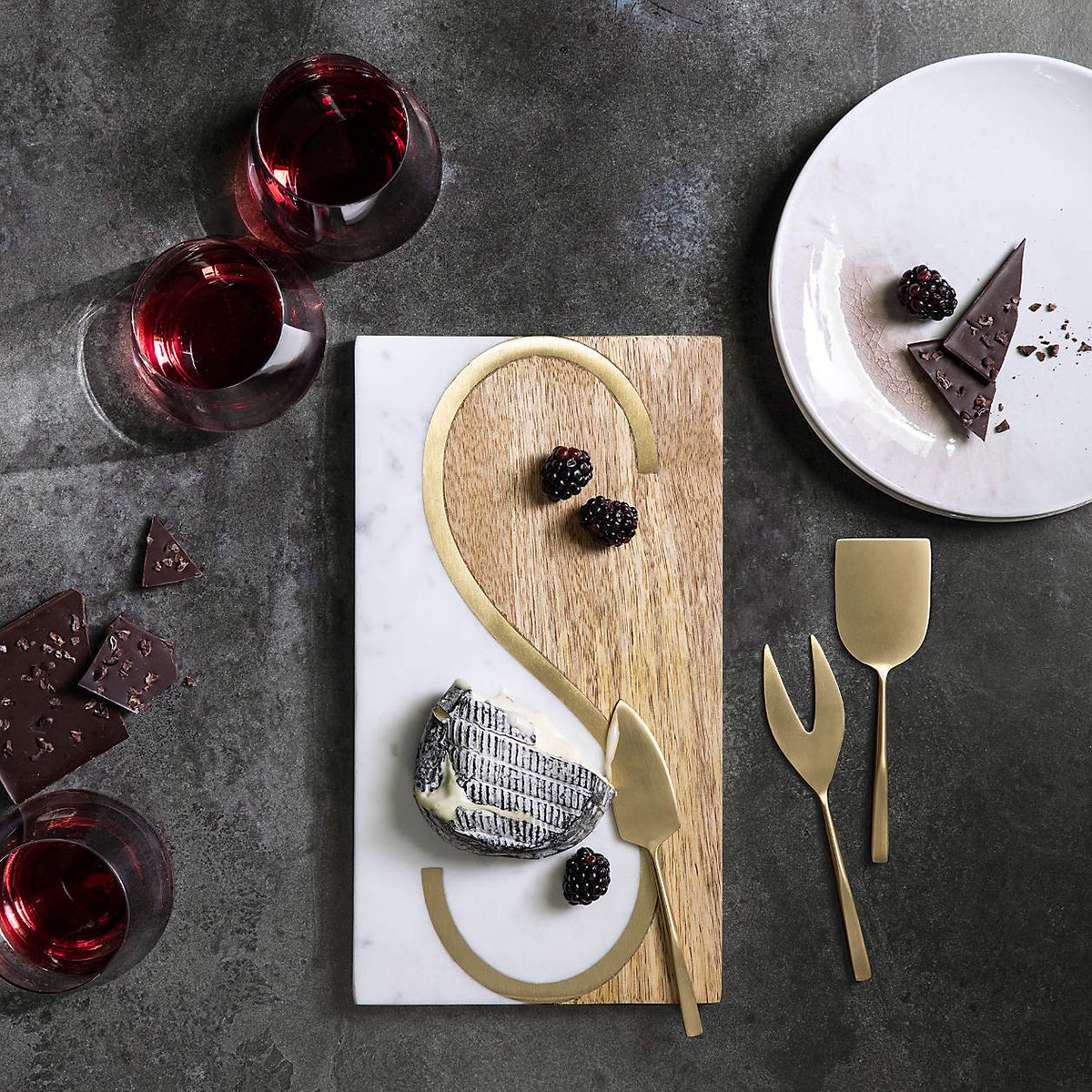 Monogrammed Serving Board