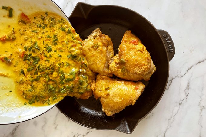 Finishing Sauce For Pollo De Coco