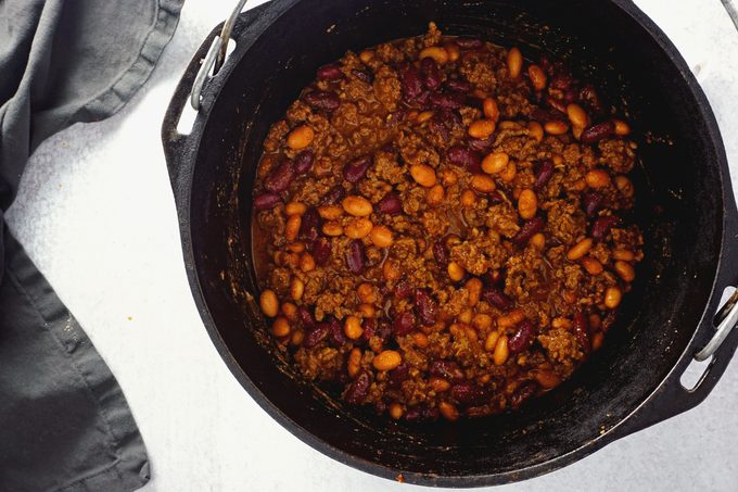 Pot Of Pioneer Woman Chili