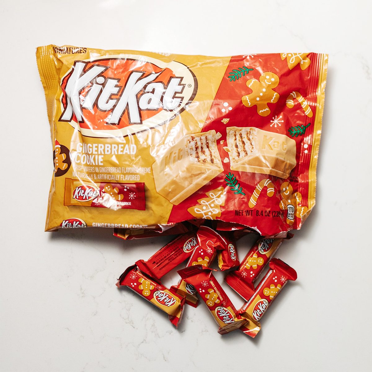 Christmas Snacks Gingerbread Kit Kats