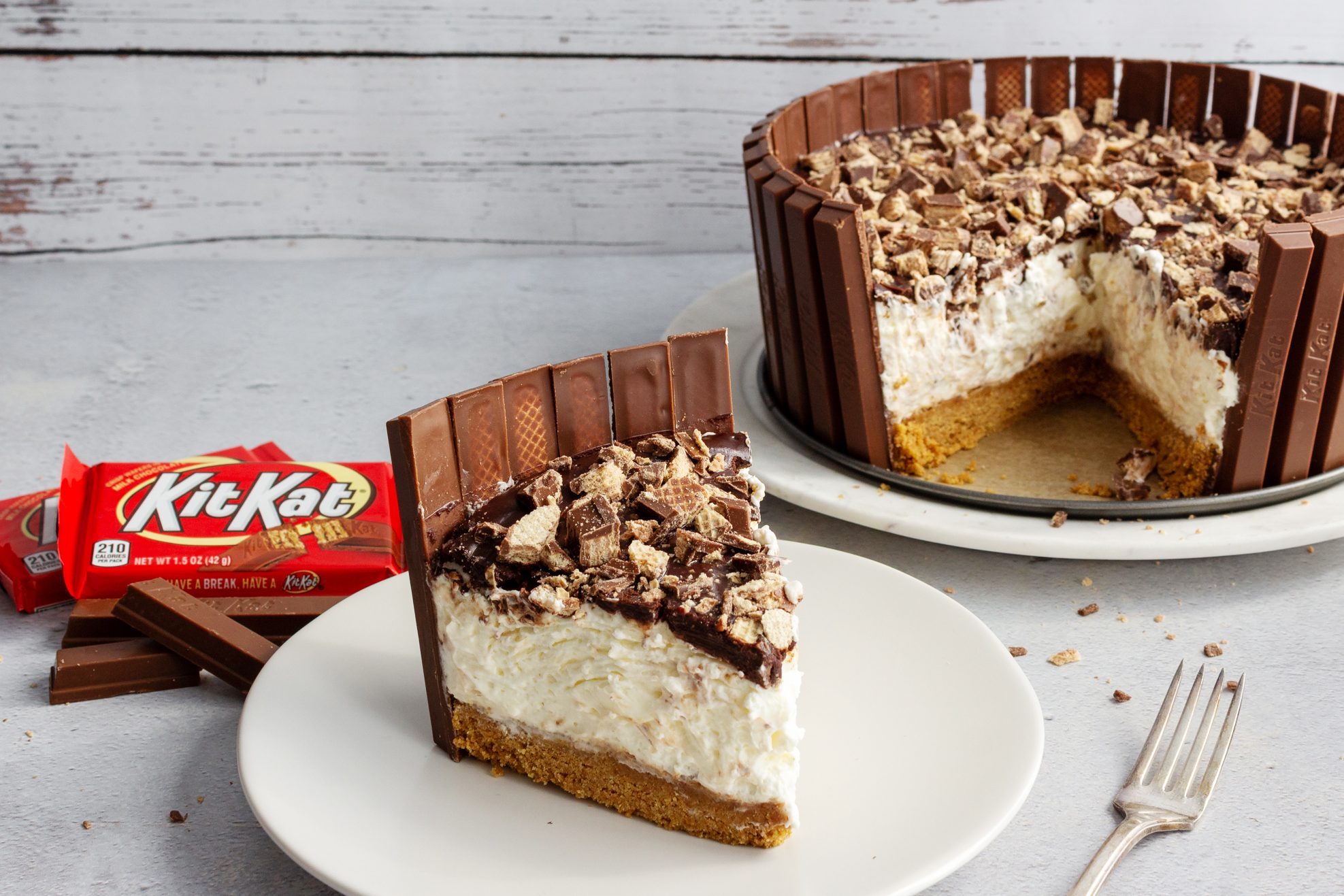 We Made the Viral Kit Kat Cheesecake, and Now We Know What All the Fuss Is About