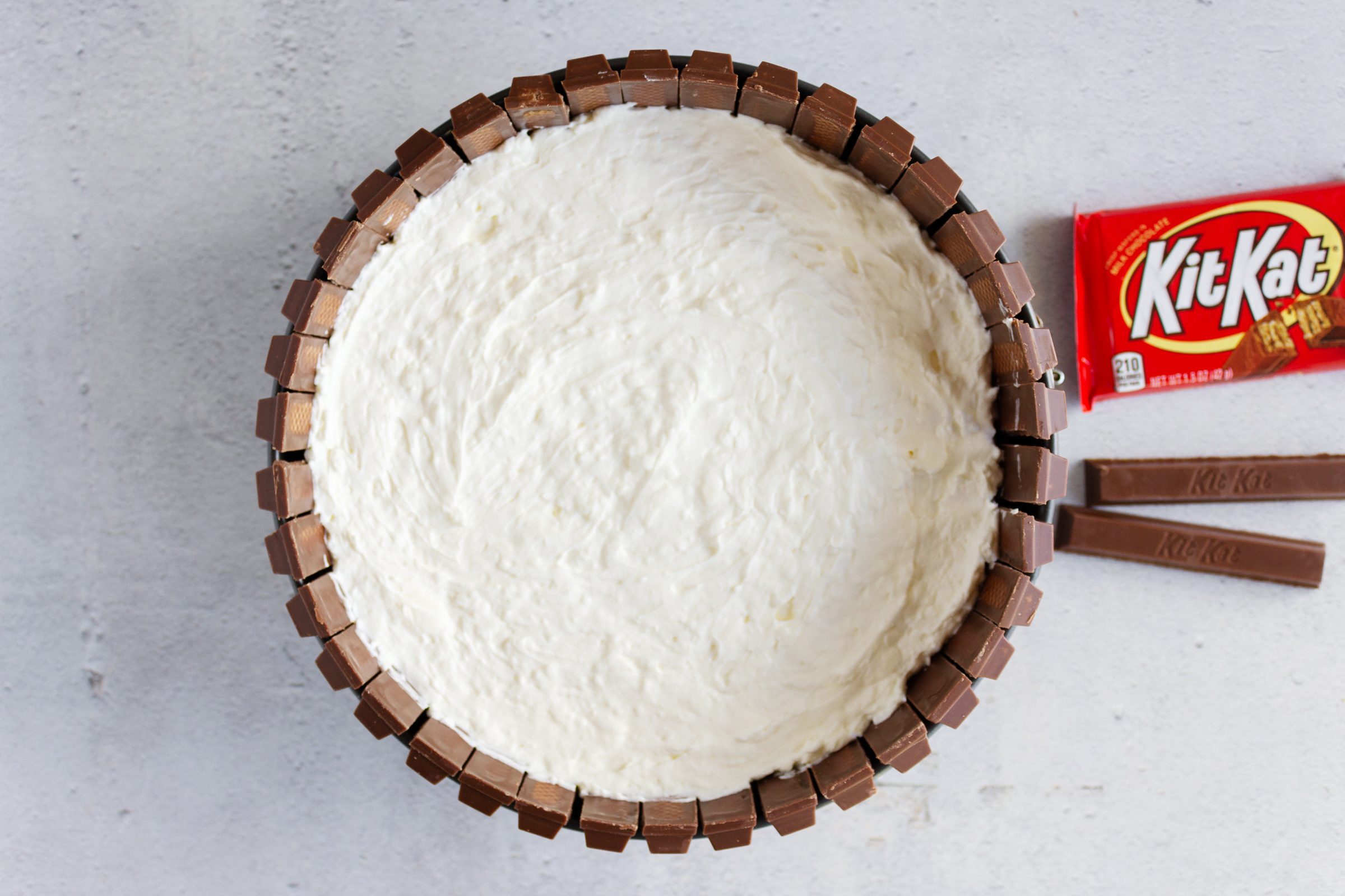 Kit kat Cheesecake filling 