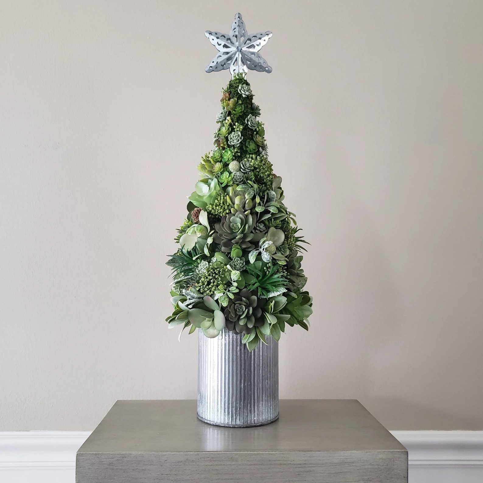 Succulent Christmas Trees Are Perfect for the Holidays—Here’s Where to Find Yours