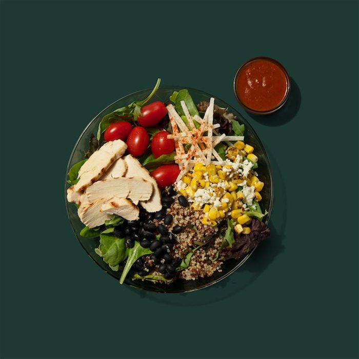 Starbucks Chicken And Quinoa Protein Bowl With Black Beans And Greens