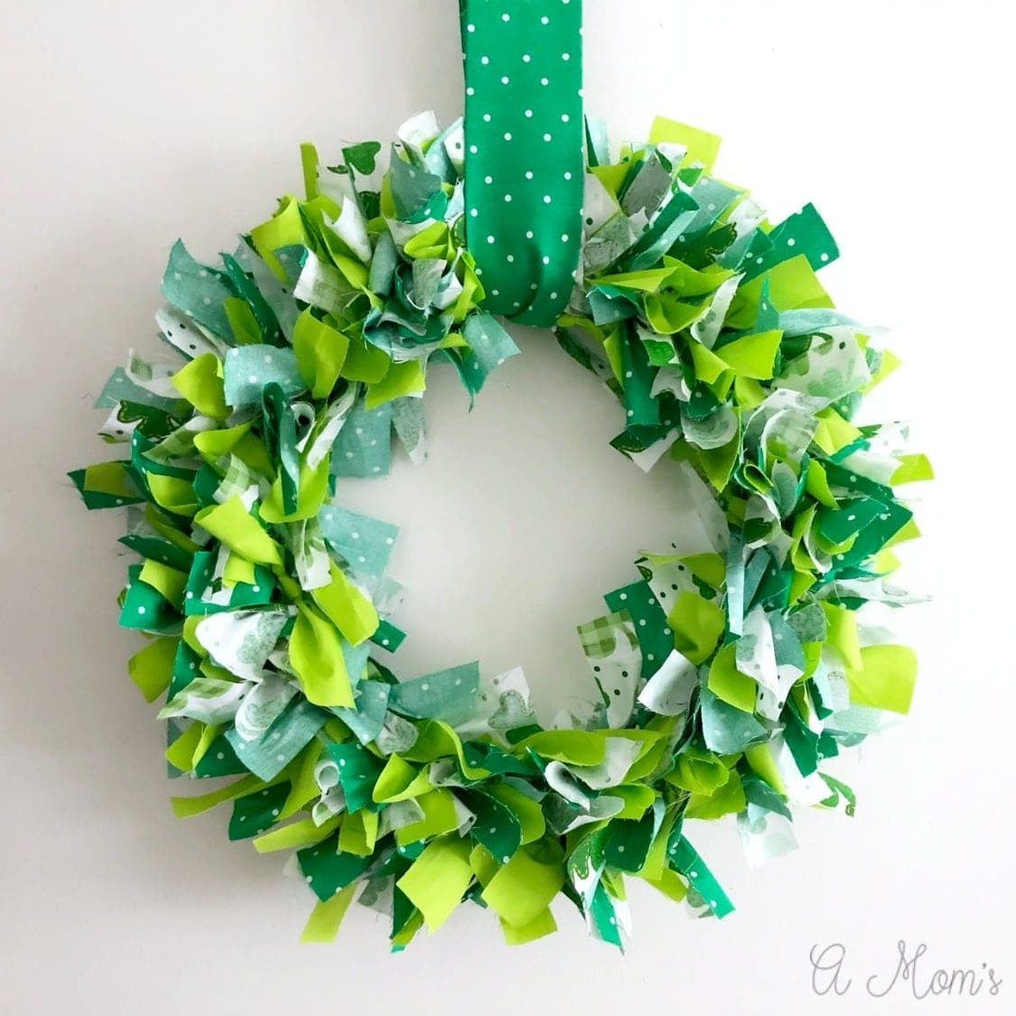 Diy Shamrock Wreath