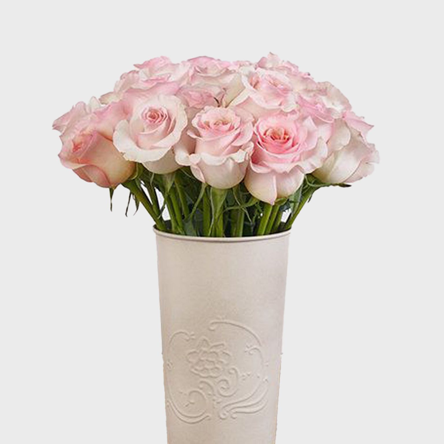 Toh 7 Light Pink Rose Bouquet Via Via Bouqs Ecomm