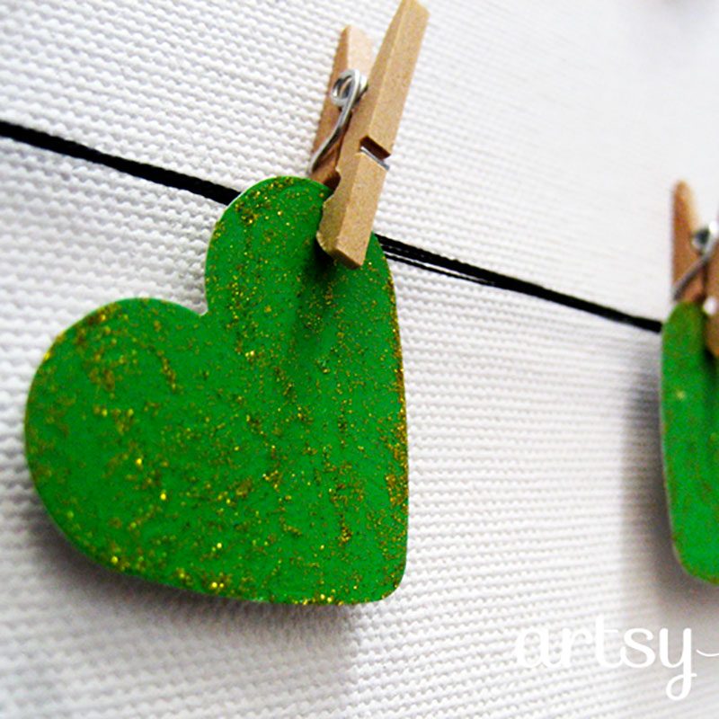 St Patricks Day Clothesline 