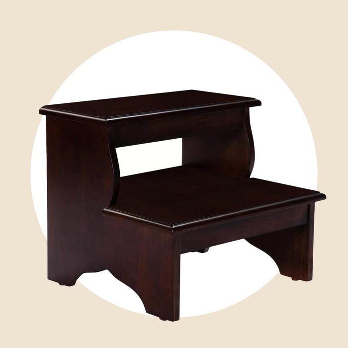 Cherry Wood Step Stool