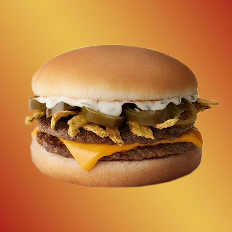 Mcdonalds Jalapeno Double Courtesy Mcdonalds