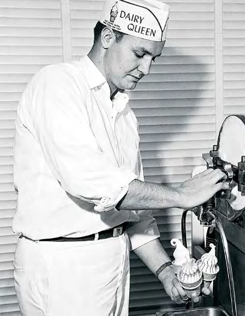 1950 Dq Interior Courtesy Dairy Queen