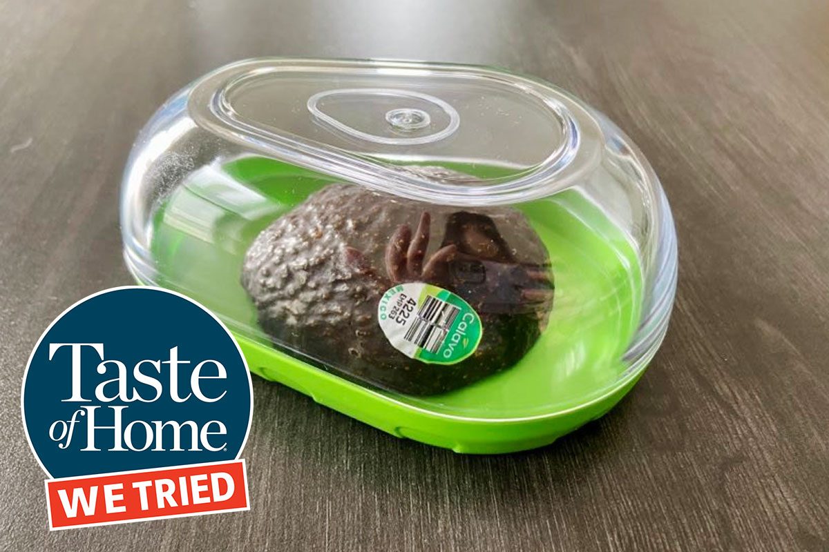 we tried the avocado keeper