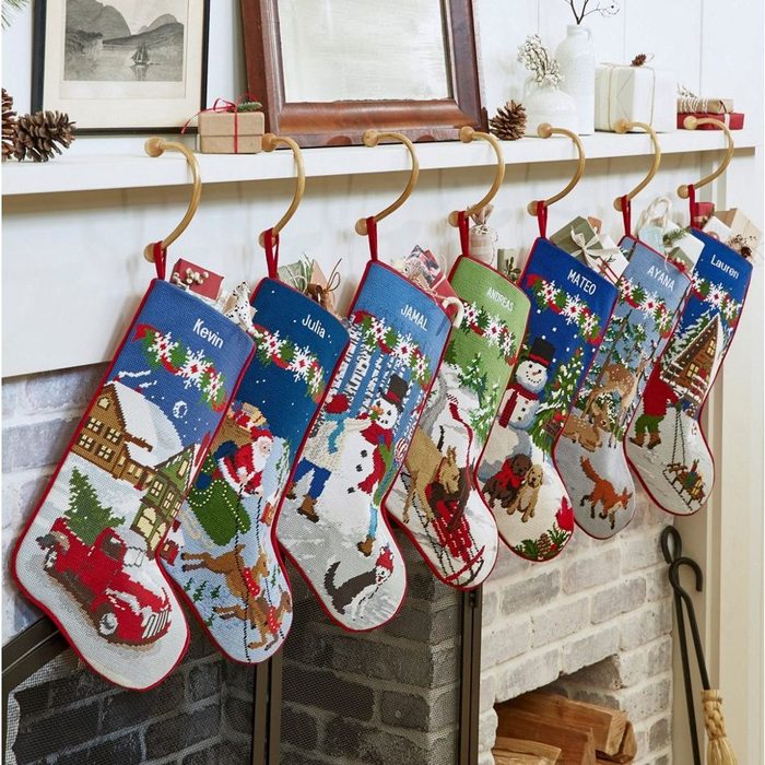 Monogrammed Christmas Sotcking Ecomm Via Llbean.com