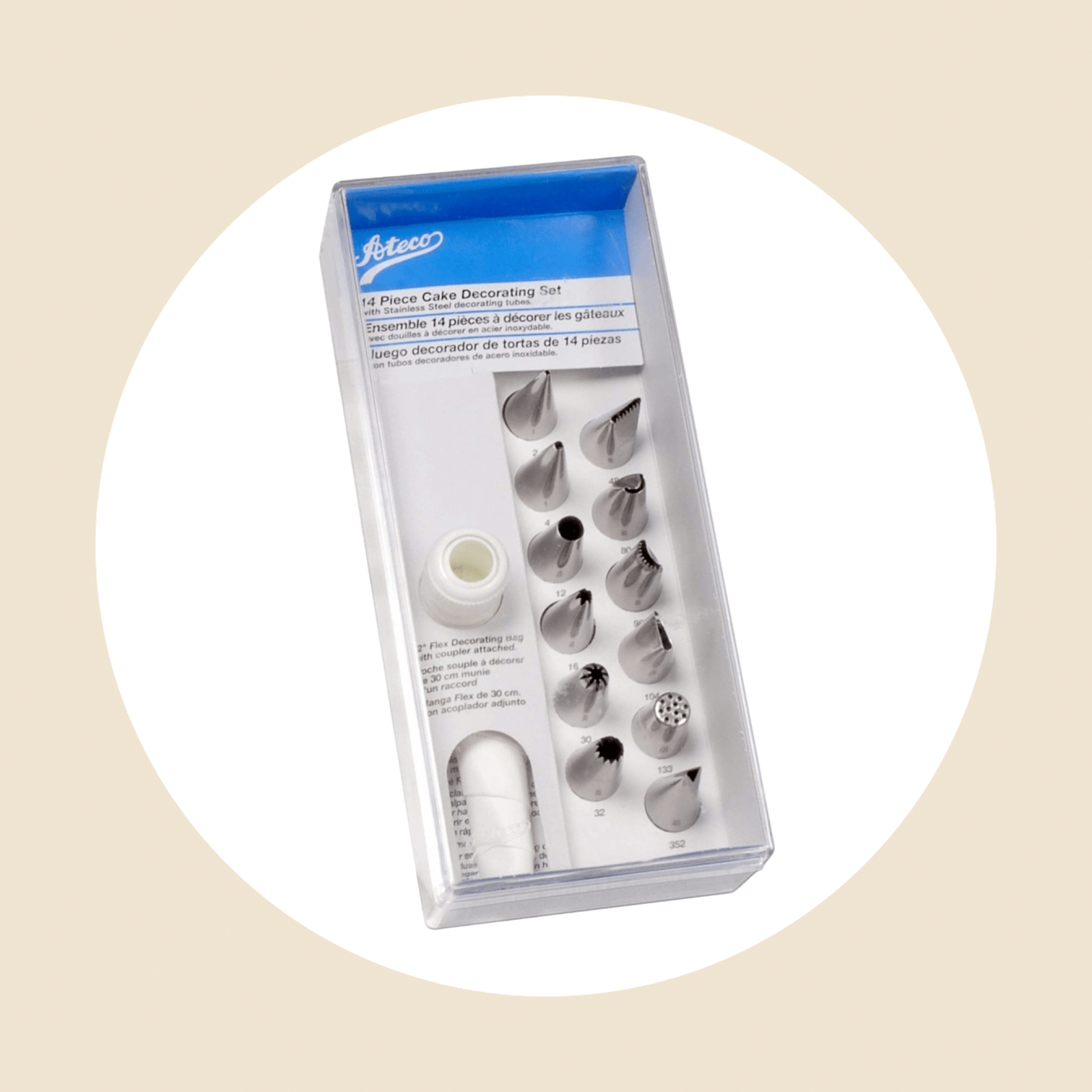 Ateco 14 Piece Cake Decorating Set Ecomm Via Amazon.com