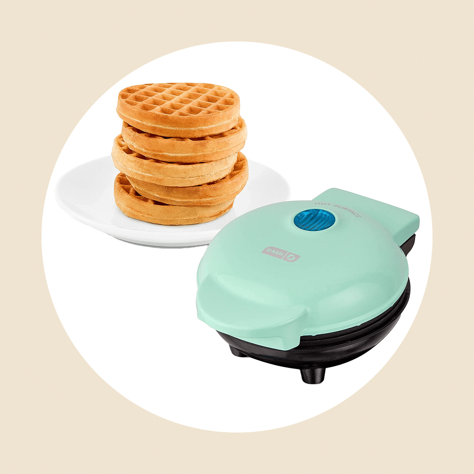 Dash Mini Maker For Individual Waffles Ecomm Via Amazon.com