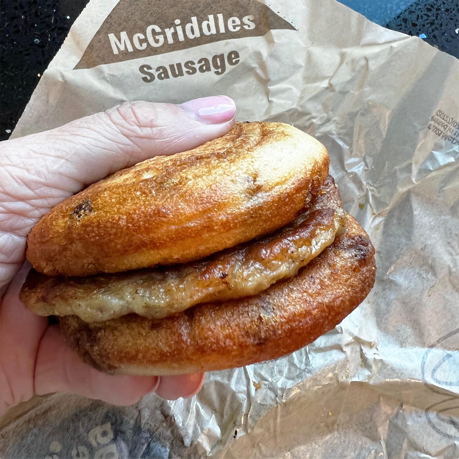 Mcdonalds Sausage Mcgriddle
