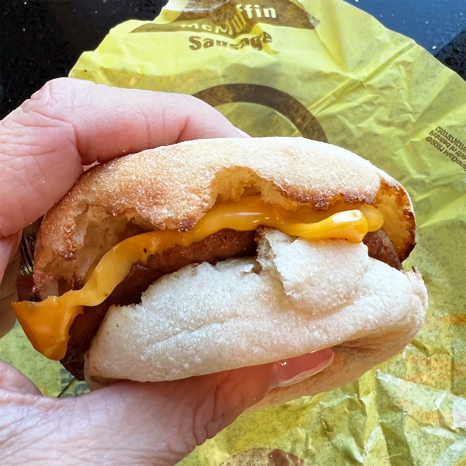 Mcdonalds Sausage Mcmuffin
