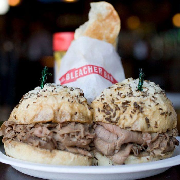 buffalo New York beef on weck sandwich