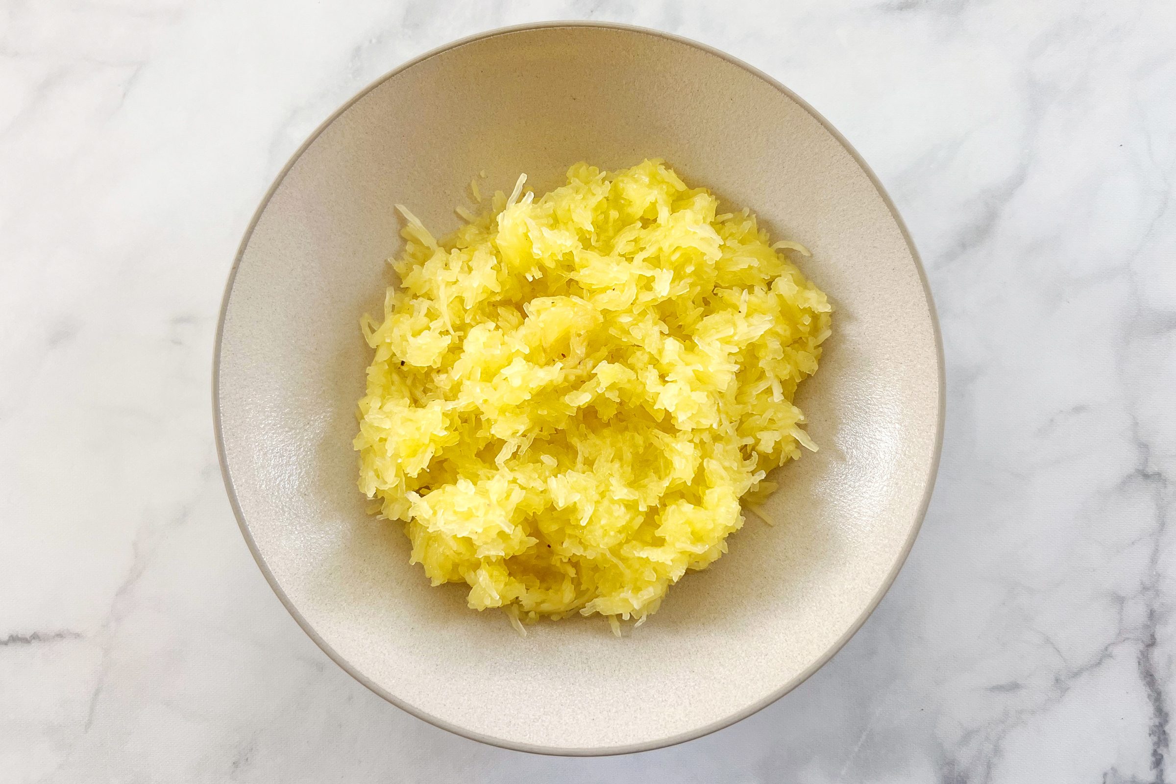Spaghetti Sqush In A Bowl